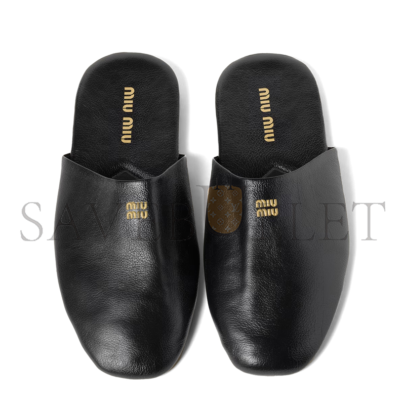 M1v M1v leather slippers 5s322e